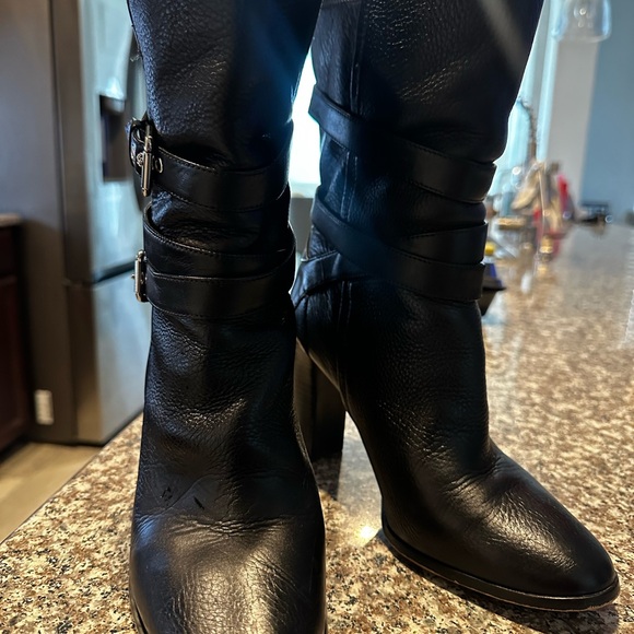 Coach Black Ankle Boots - Picture 2 of 11